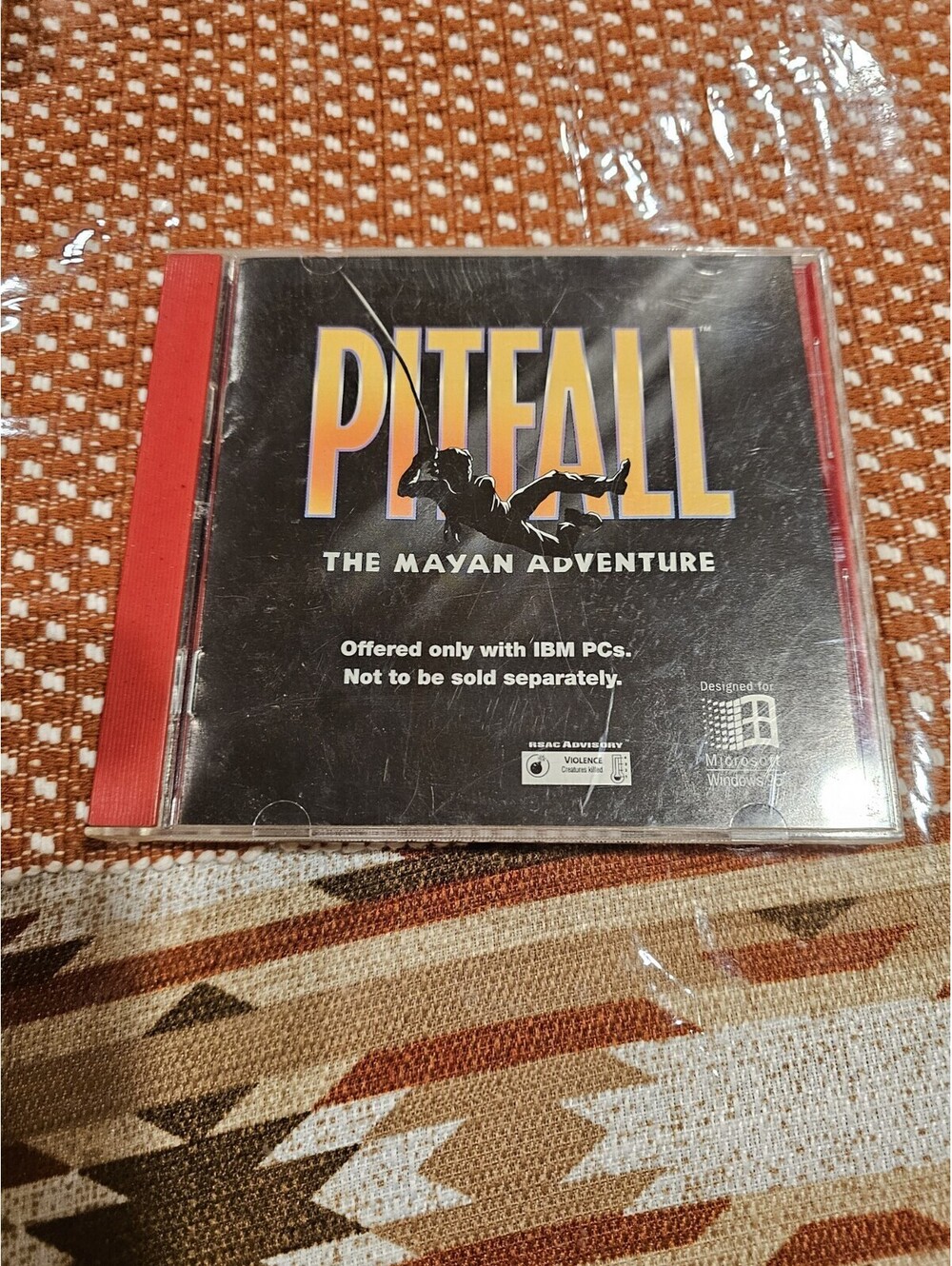 Pitfall The Mayan Adventure (PC) Windows #ML Disc With Case ibm Bundle Version
